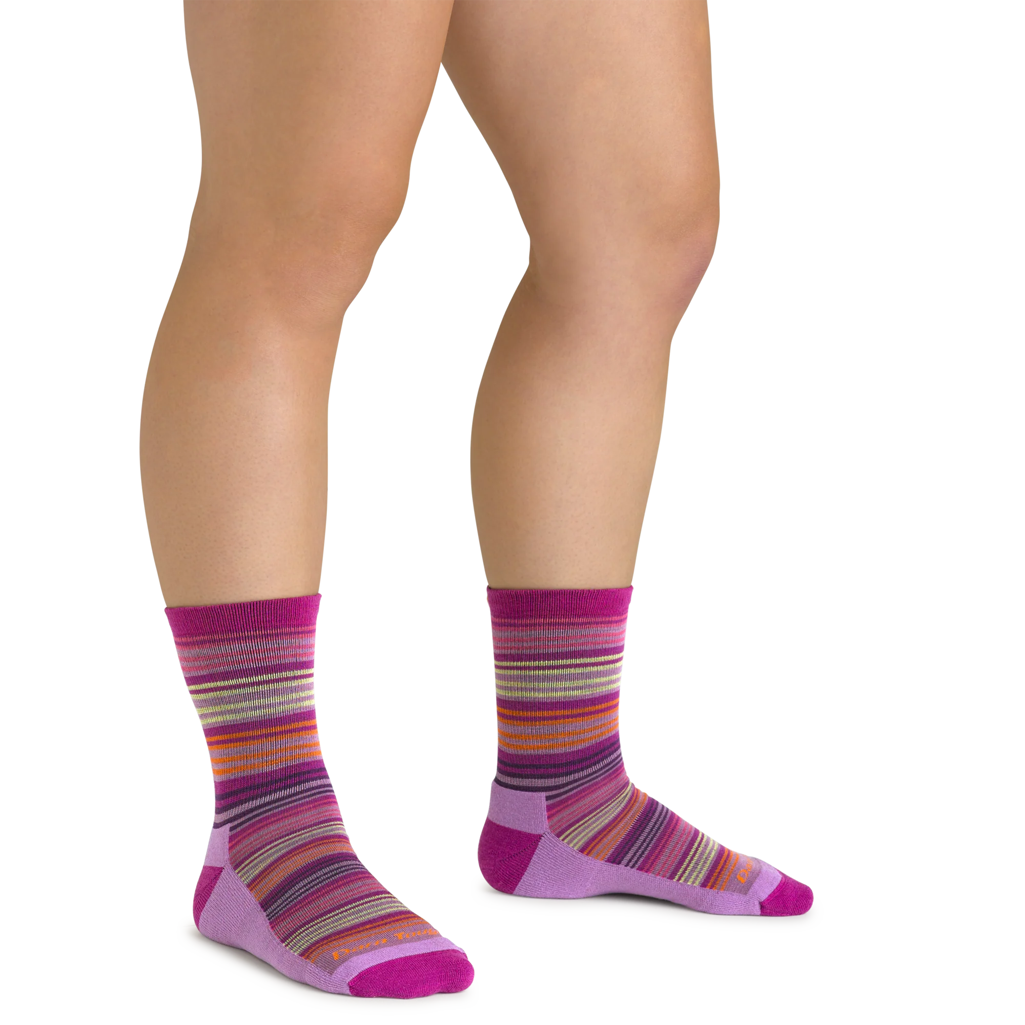 Kids Zebra Canyon Micro Crew Lightweight Hiking Socks - Image 5