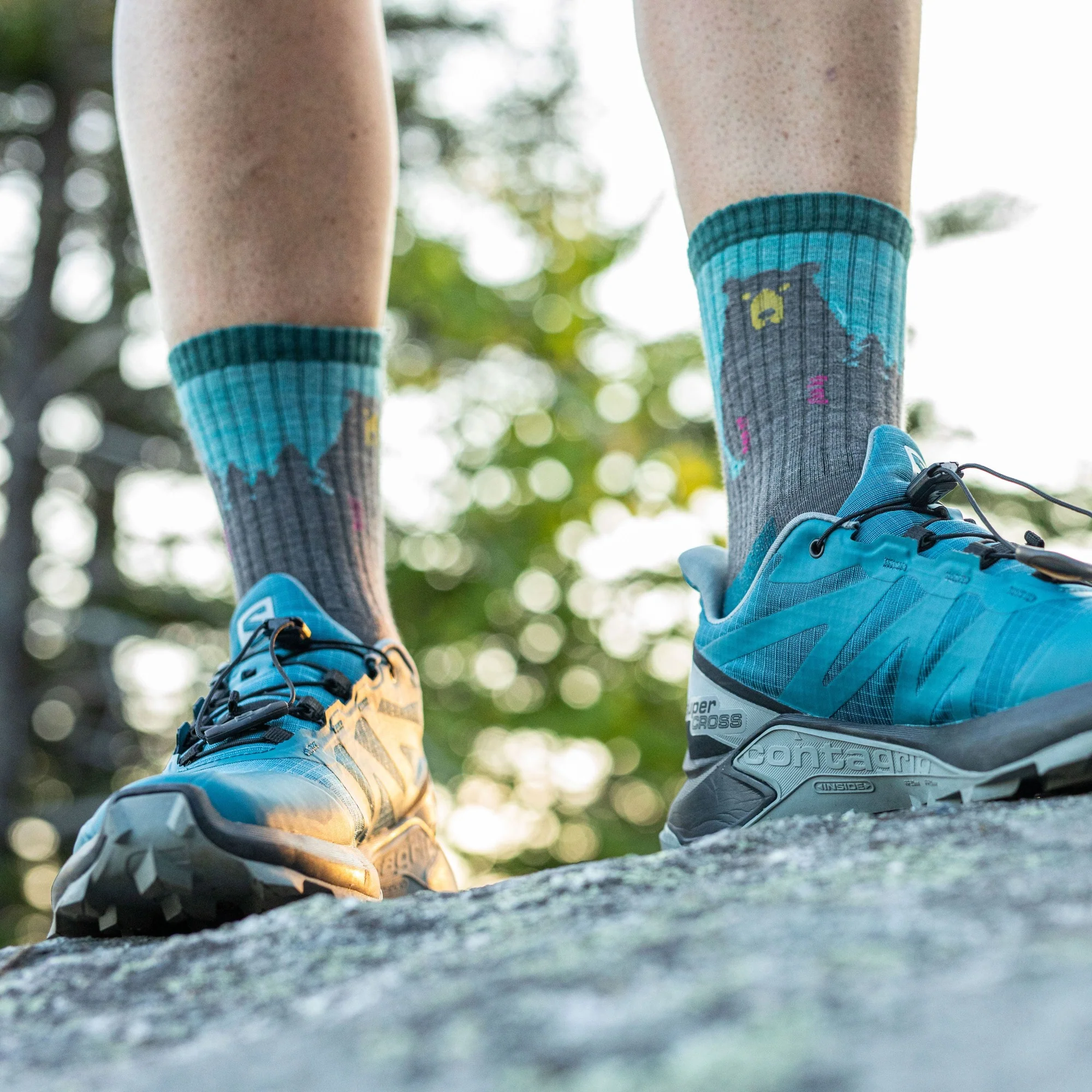 Men's and Women's Bear 2-Pack Hiking Socks - Image 7