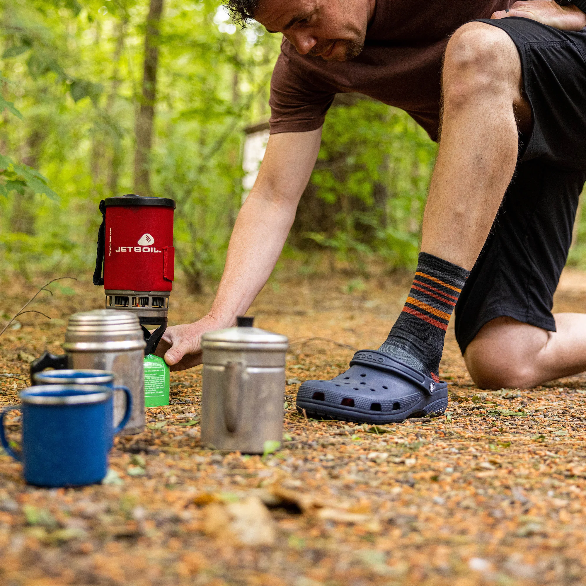 Men's Fastpack Micro Crew Lightweight Hiking Socks - Image 10