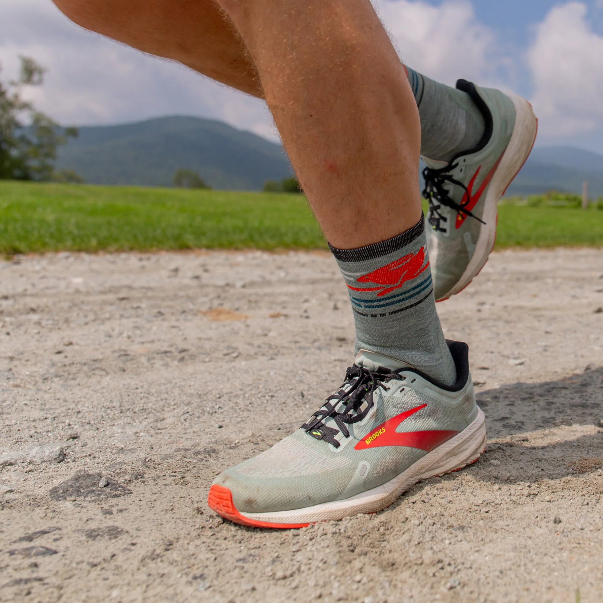 Men's Pacer Micro Crew Ultra-Lightweight Running Socks - Image 5