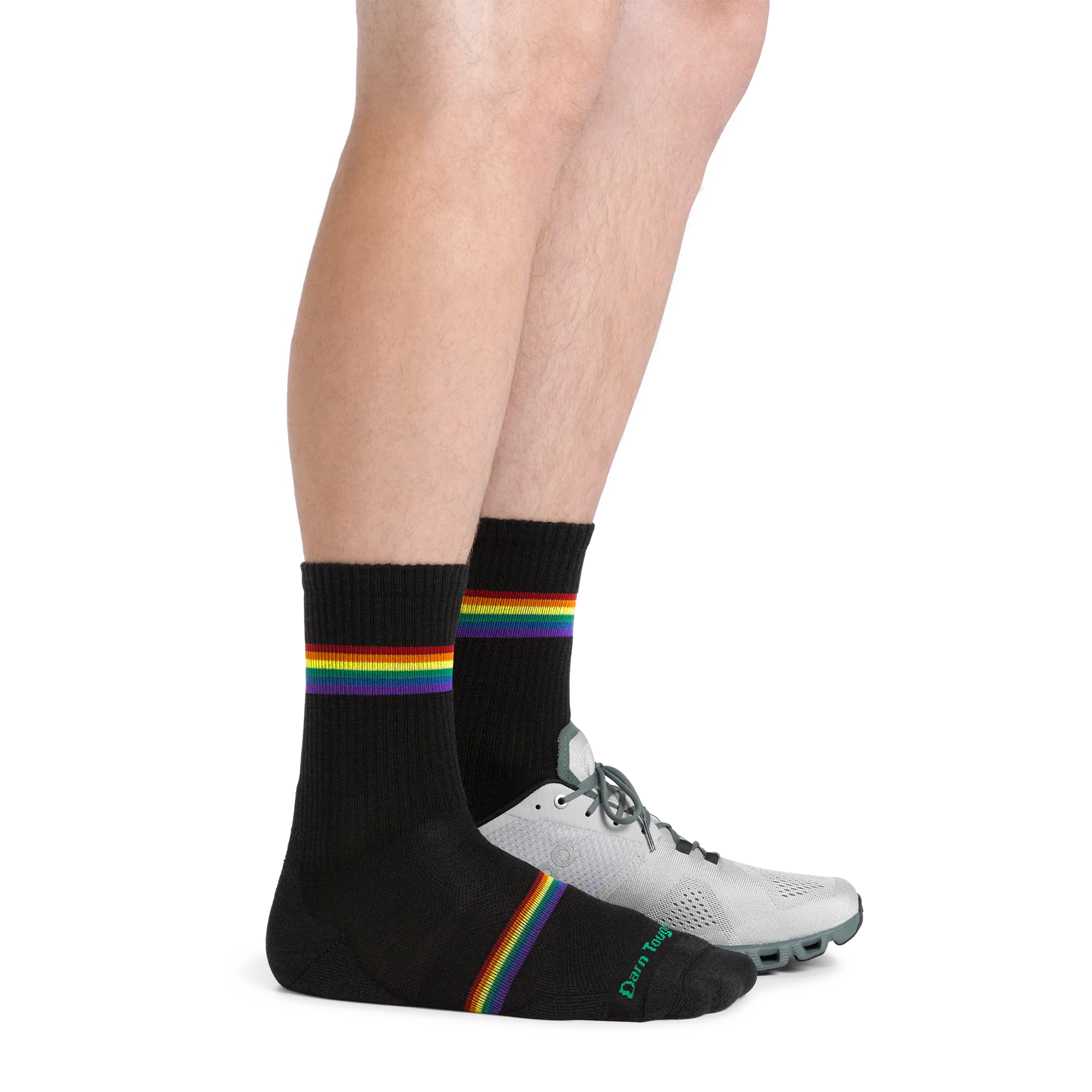 Men's Prism Micro Crew Lightweight Running Socks - Image 2