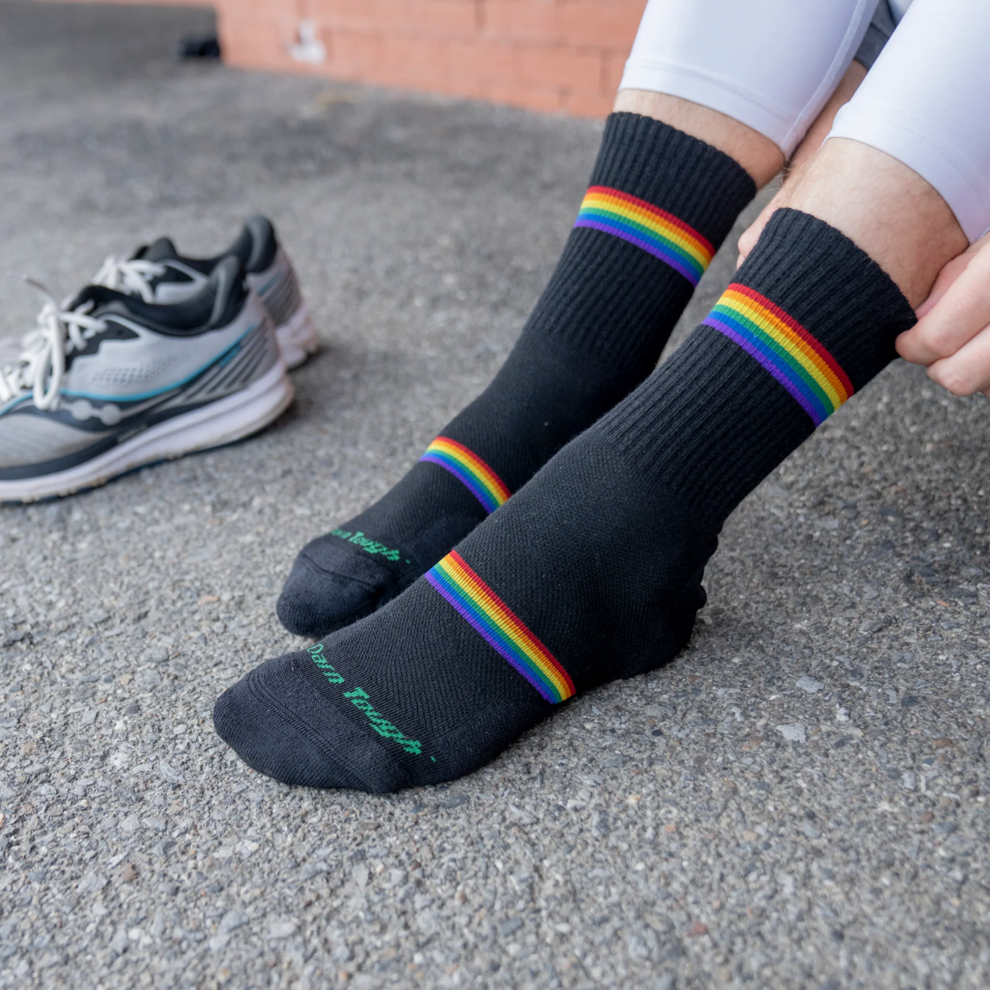 Men's Prism Micro Crew Lightweight Running Socks - Image 4