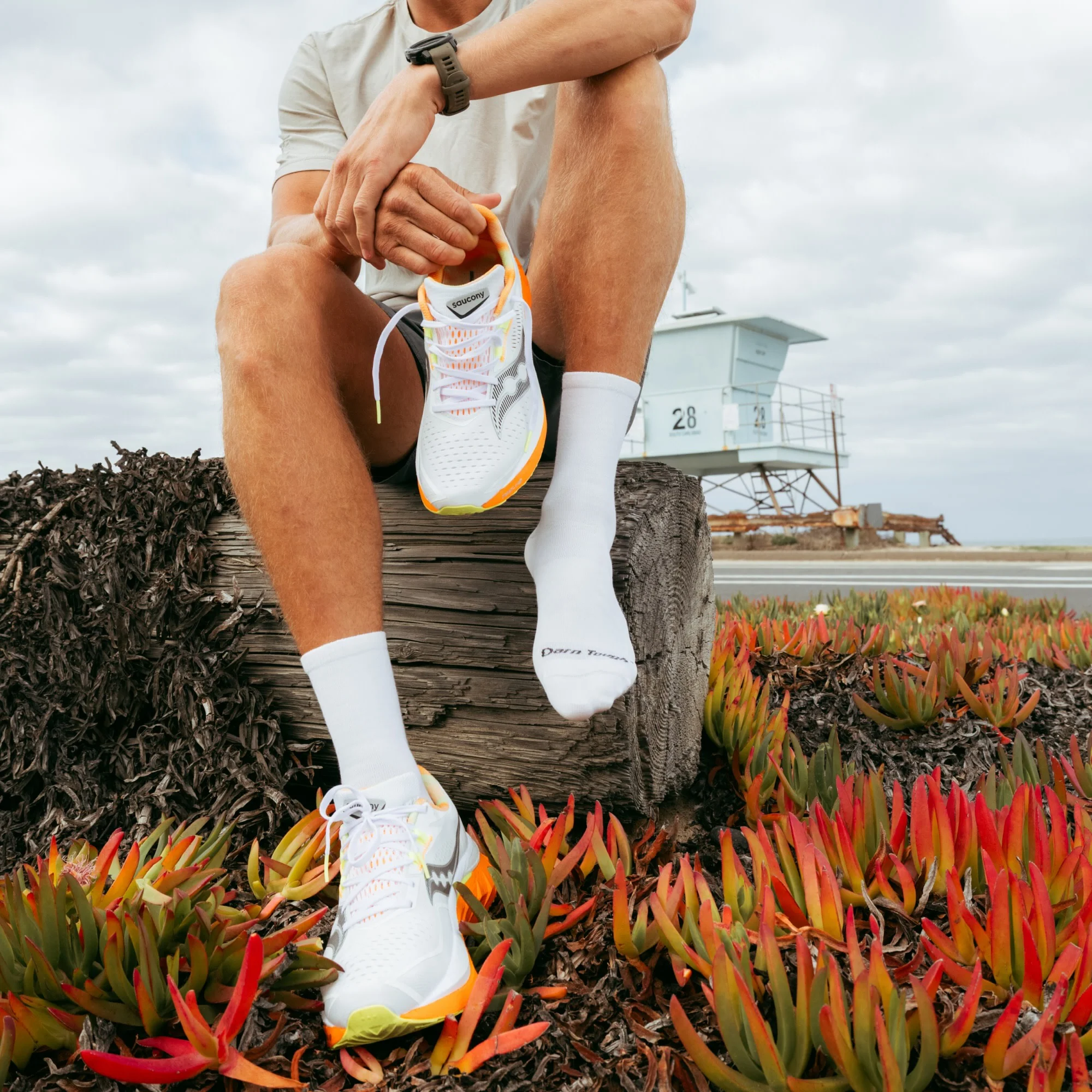 Men's Run Micro Crew Ultra-Lightweight Running Socks - Image 5