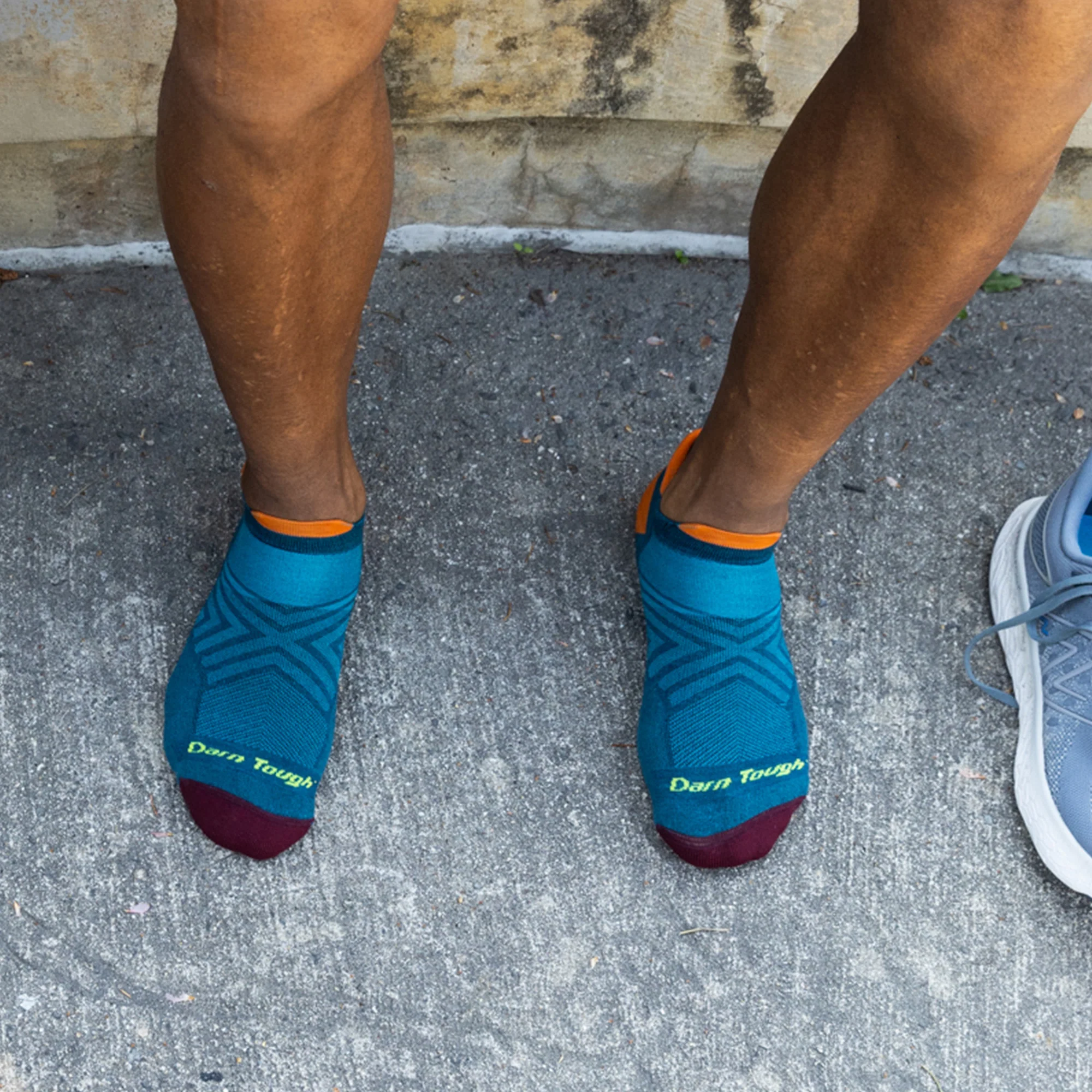 Men's Run No Show Tab  Ultra-Lightweight Running Sock-Last Chance - Image 5