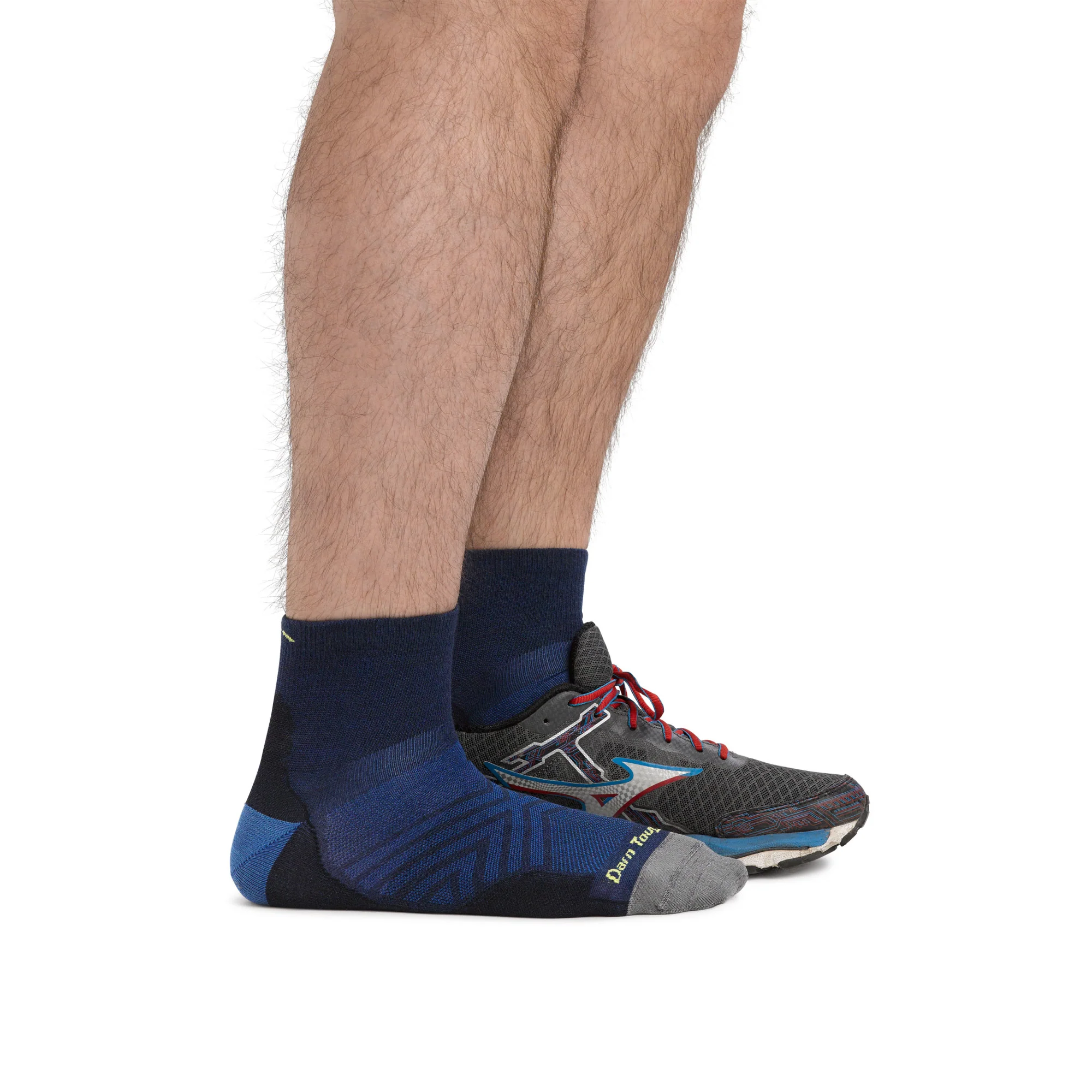 Men's Run Quarter Ultra-Lightweight Running Socks - Image 7