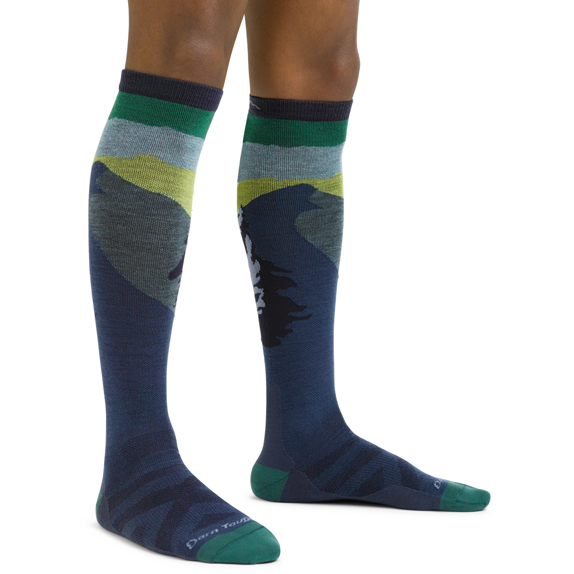 Men's Solstice Over-the-Calf  Lightweight Ski & Snowboard Sock-Last Chance - Image 3