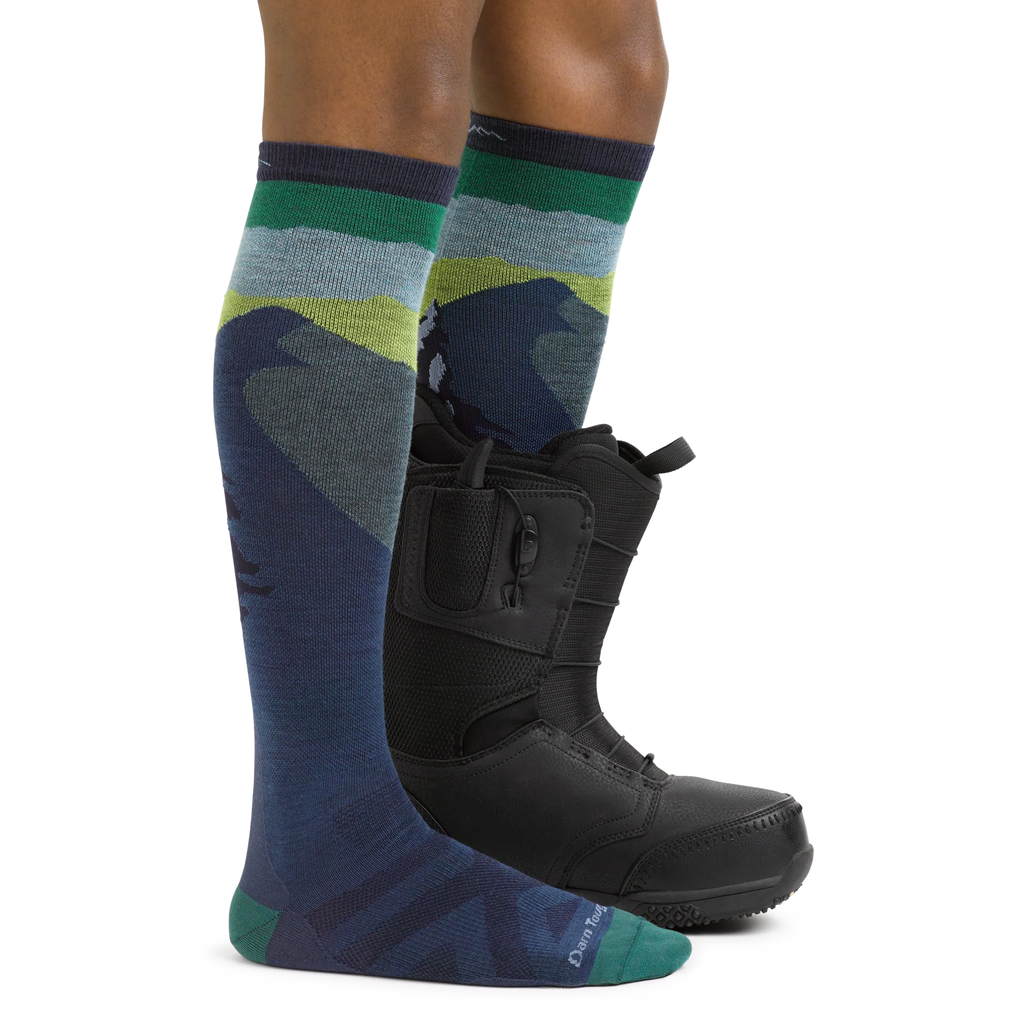 Men's Solstice Over-the-Calf  Lightweight Ski & Snowboard Sock-Last Chance - Image 4