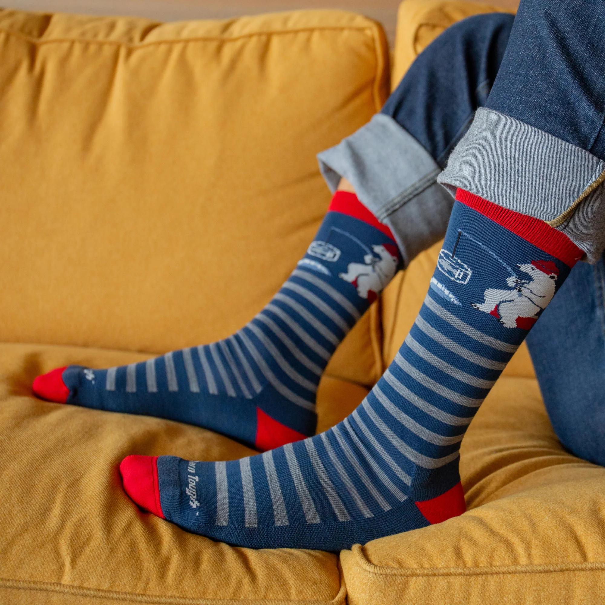 Men's Wild Life Crew Lightweight Lifestyle Socks - Image 5
