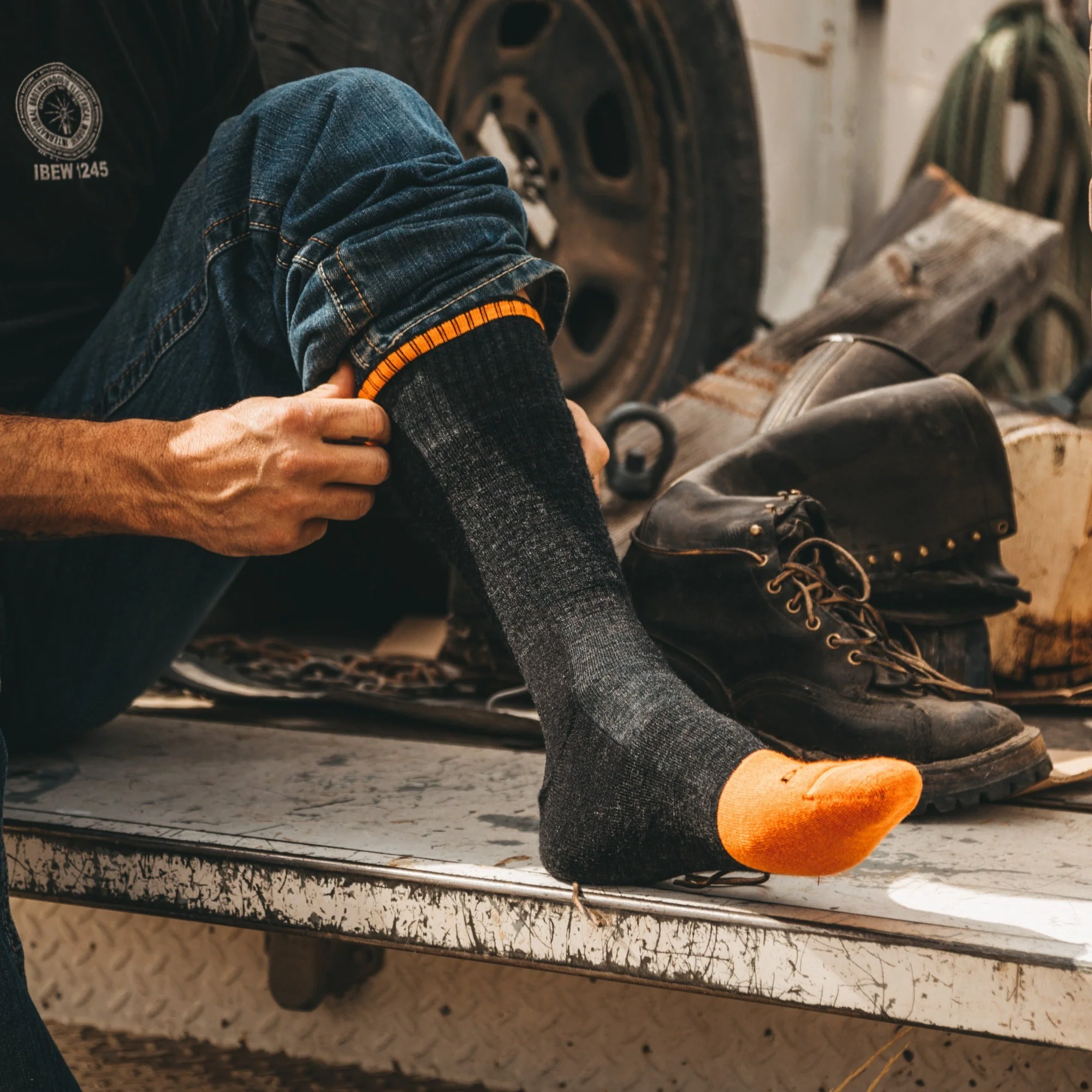 Men's Steely Boot Sock 3-Pack - Image 3