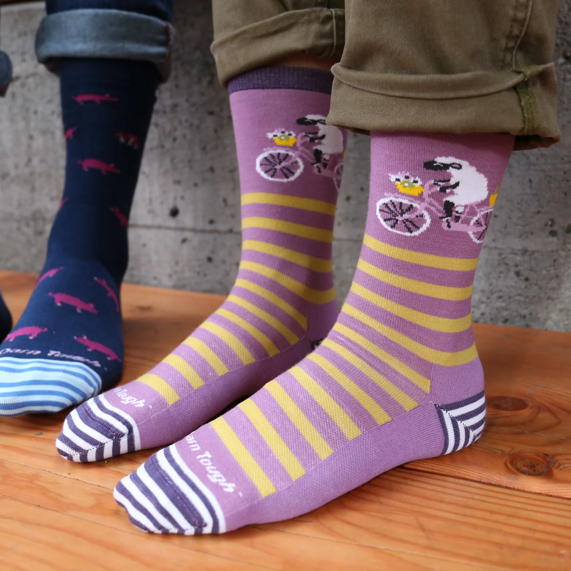 Women's Animal Haus Crew Lightweight Lifestyle Socks - Image 3