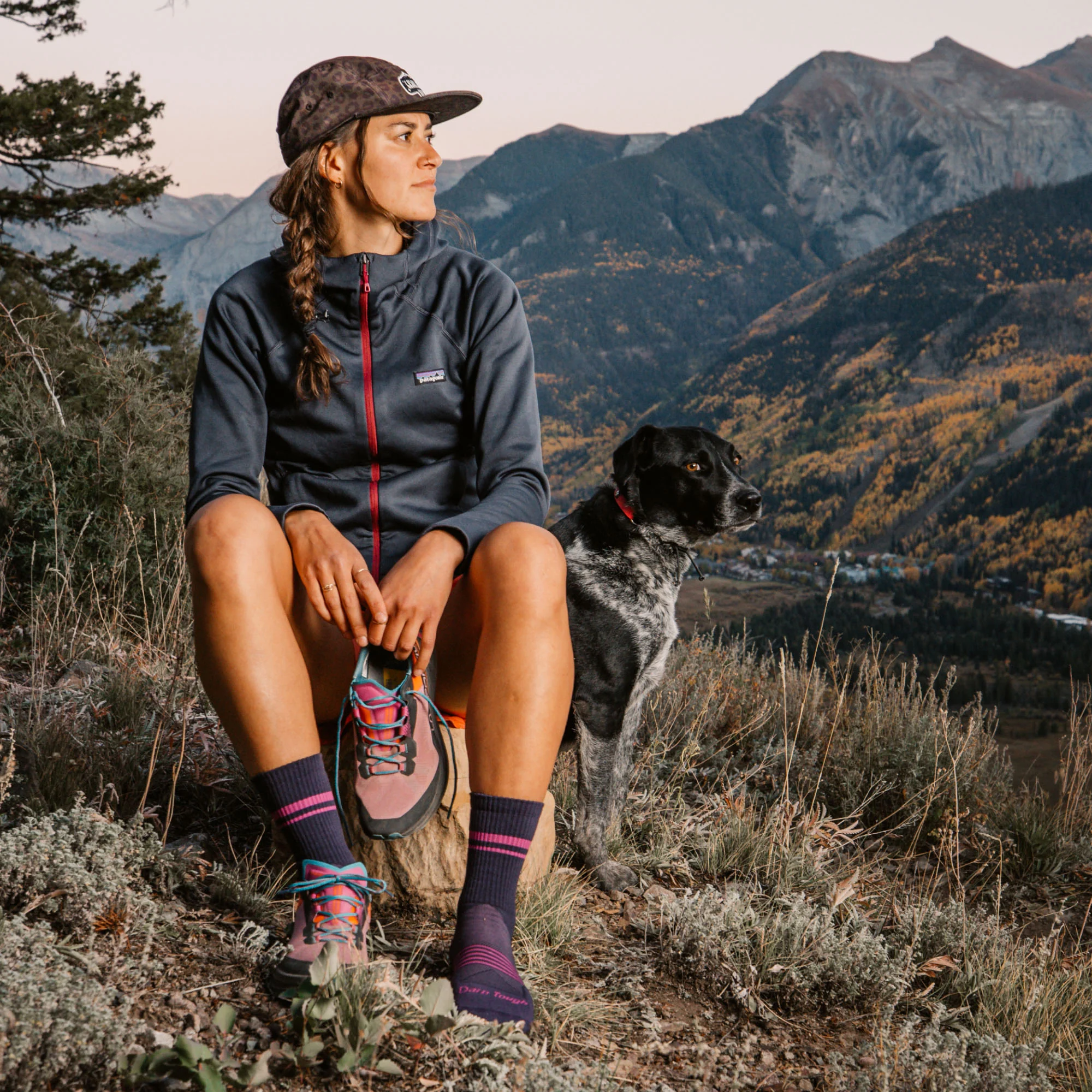 Women's Element Micro Crew Lightweight Running Socks - Image 3