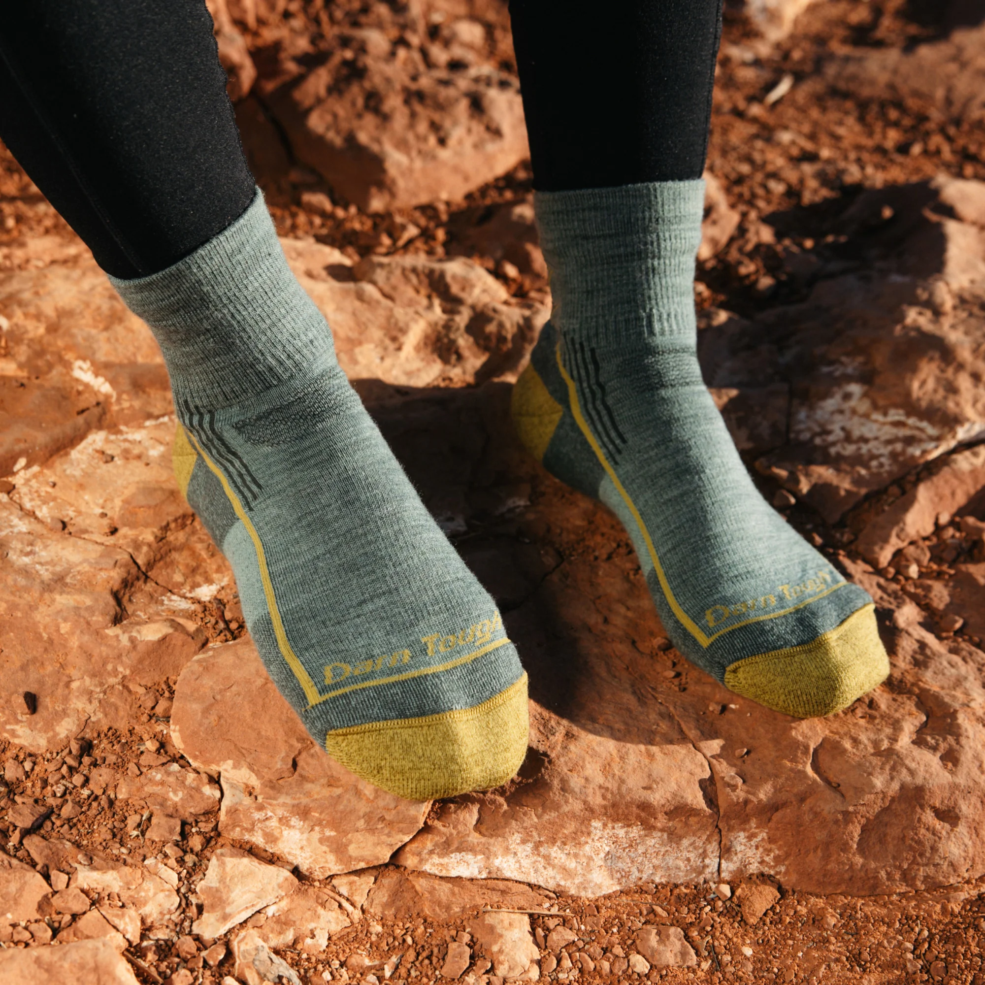 Women's Hiker Quarter Midweight Hiking Socks - Image 3