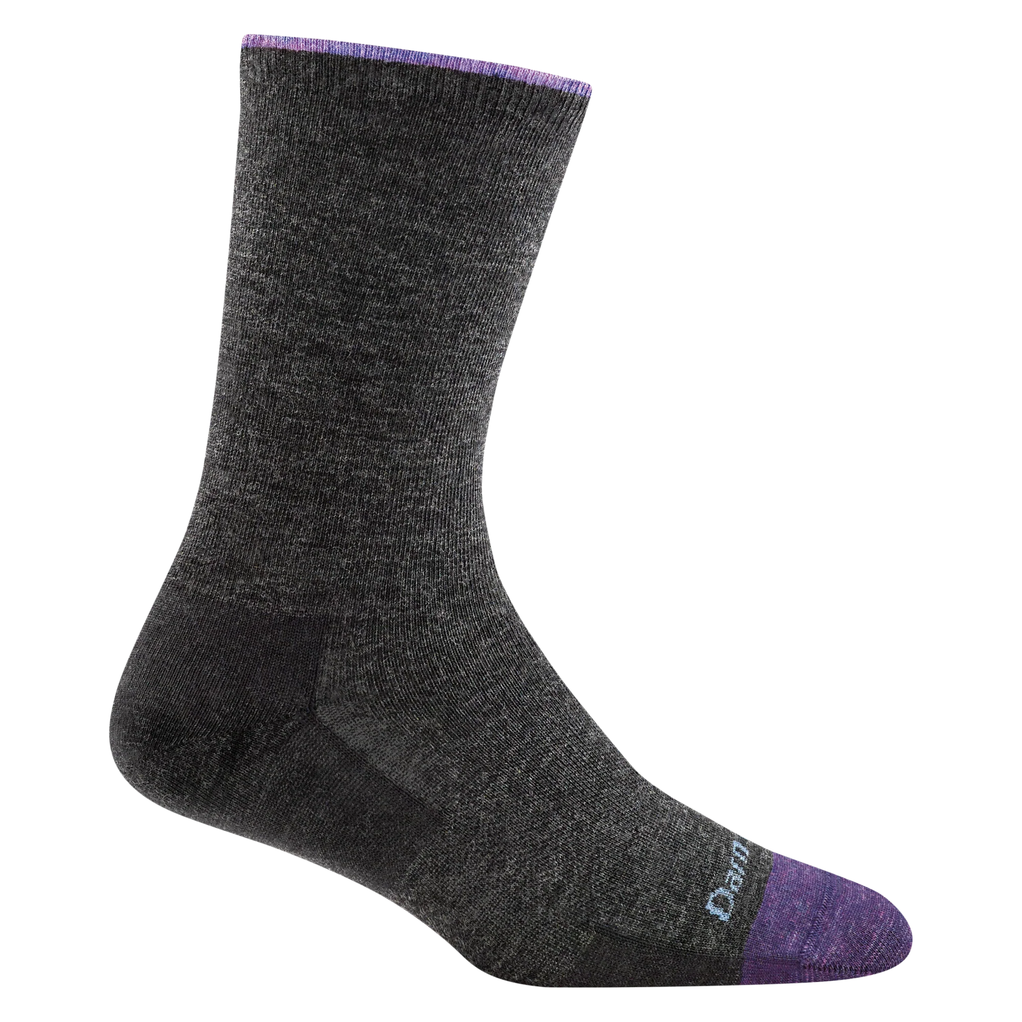 Women's Solid Basic Crew Lightweight Lifestyle Socks - Image 4