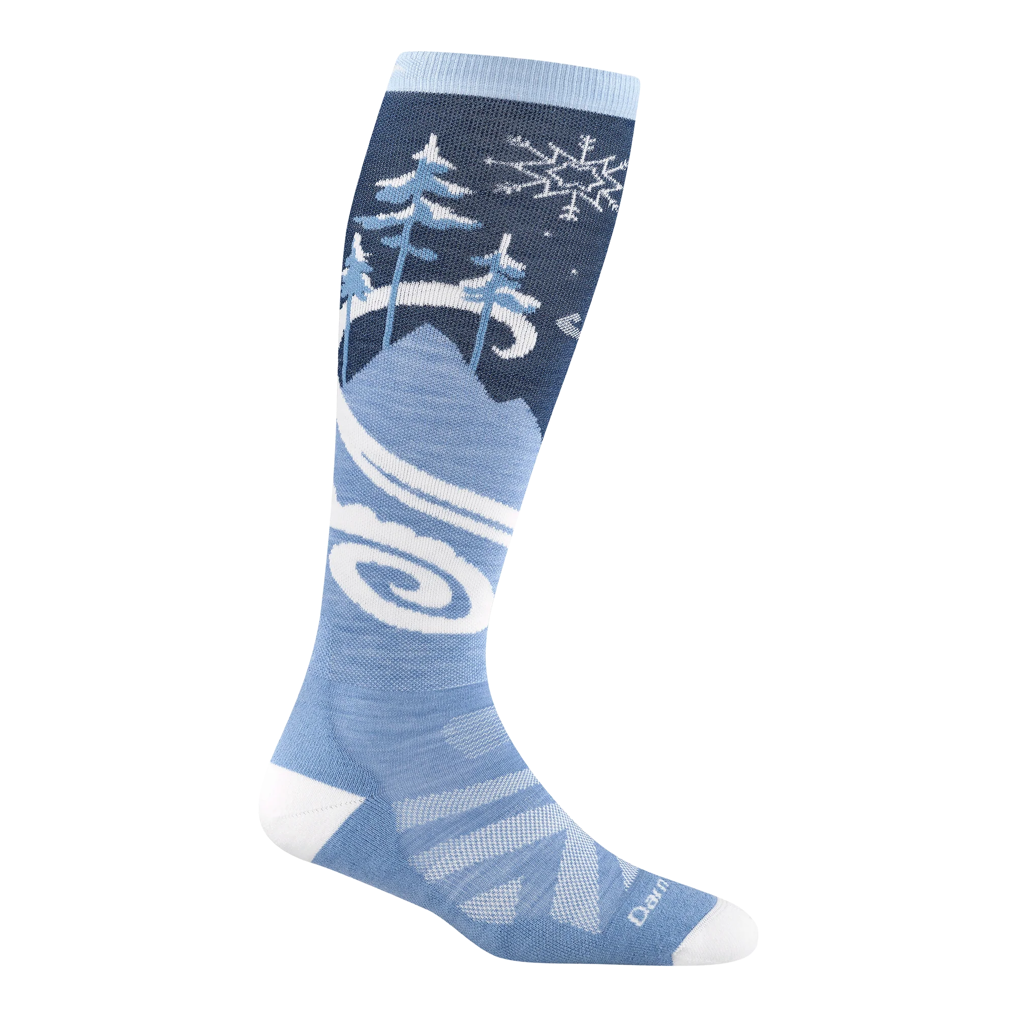Women's Swirlwind Over-the-Calf Lightweight Ski & Snowboard Socks - Image 5
