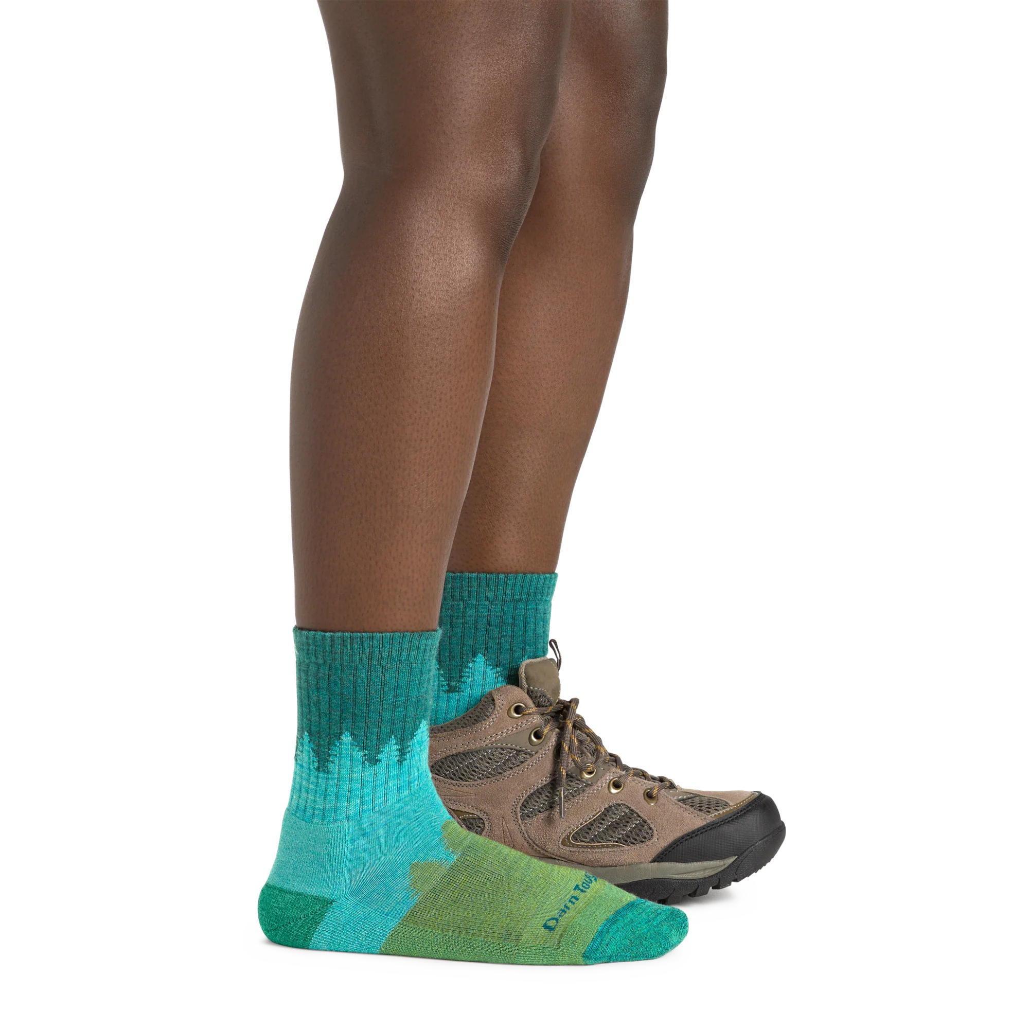Women's Treeline Micro Crew Midweight Hiking Socks - Image 12