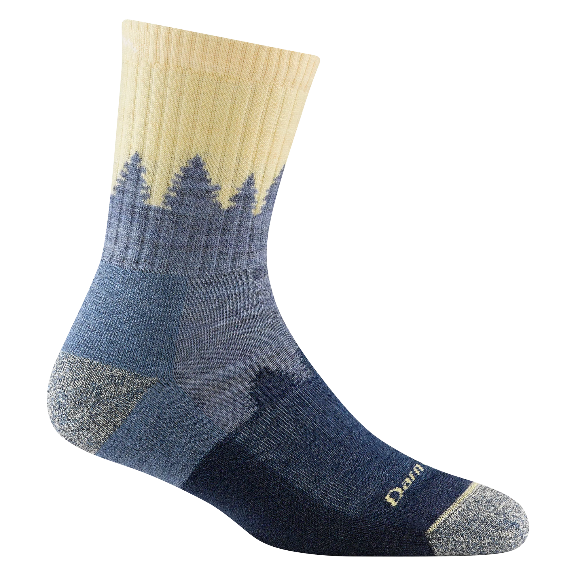 Women's Treeline Micro Crew Midweight Hiking Socks - Image 7