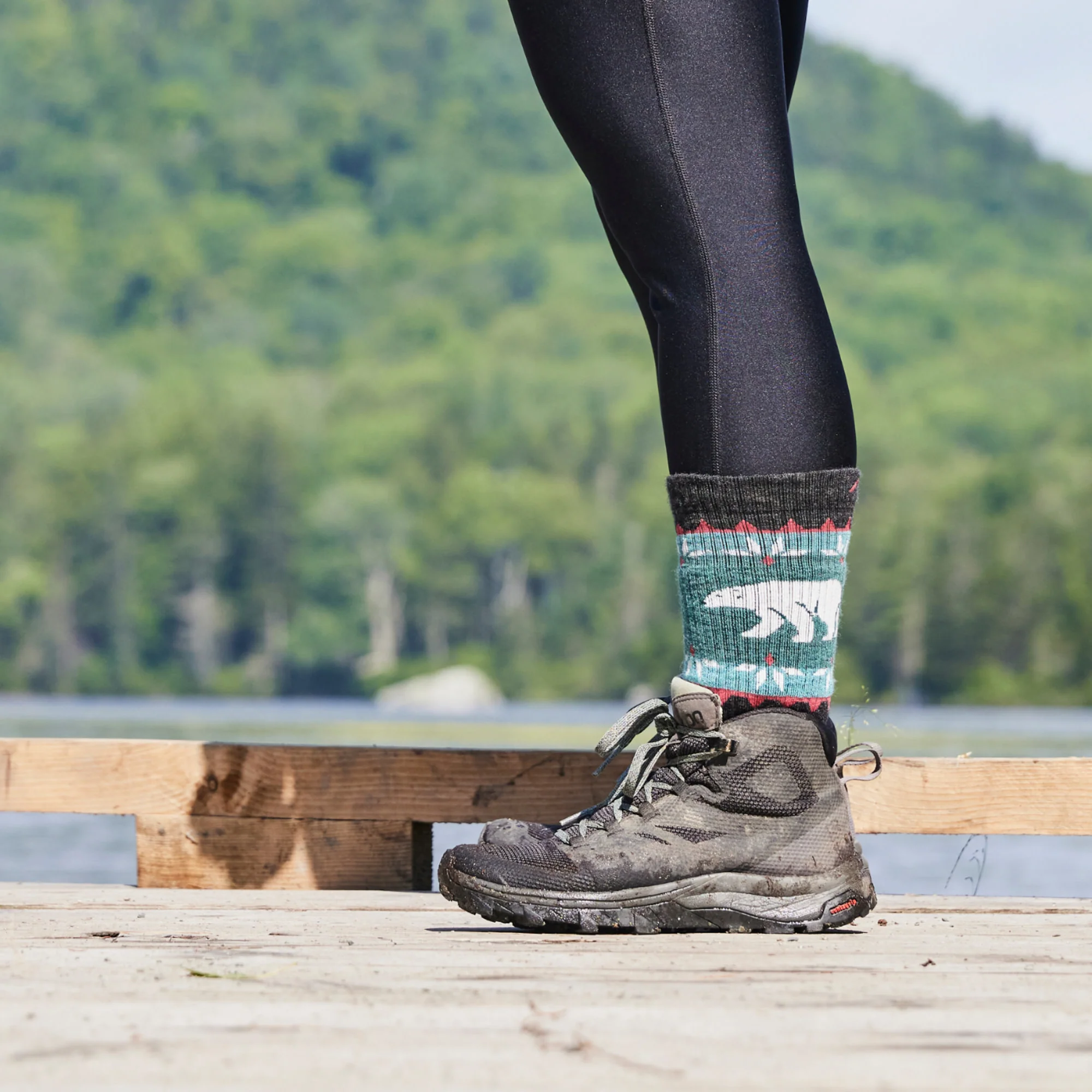 Women's Vanna Grizzle Boot Midweight Hiking Socks - Image 8