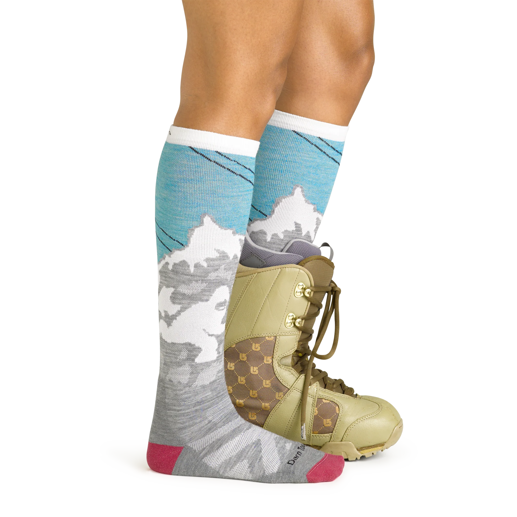 Women's Yeti Over-the-Calf Midweight Ski & Snowboard Socks - Image 3